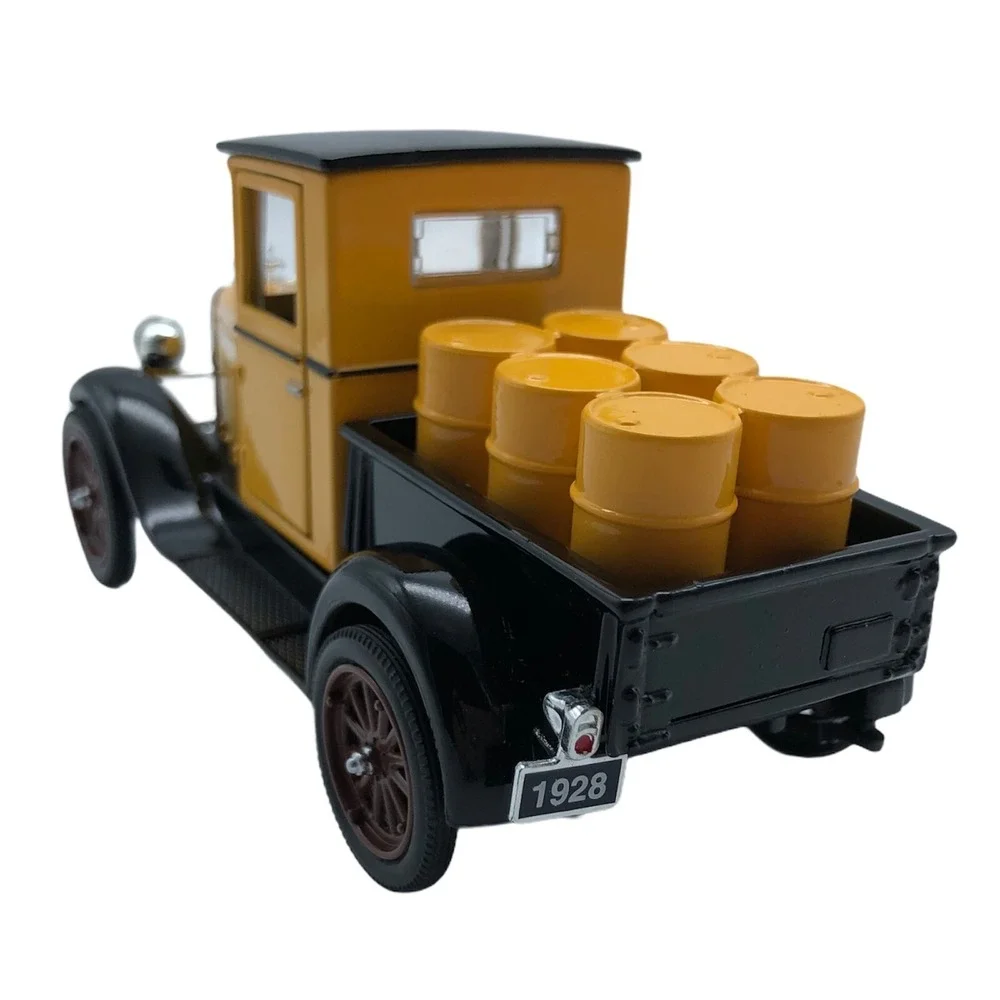 New Ray 1928 '28 Chevrolet Chevy 1/2 Ton Pick Up Truck Yellow Die Cast 1/32